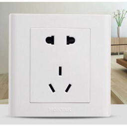 鴻雁二三插5五孔電源墻壁開關(guān)插座面板G86Z223A10 家居電氣的智能之選